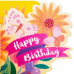 Wishing You Beautiful Moments 3D Pop-Up Birthday Card