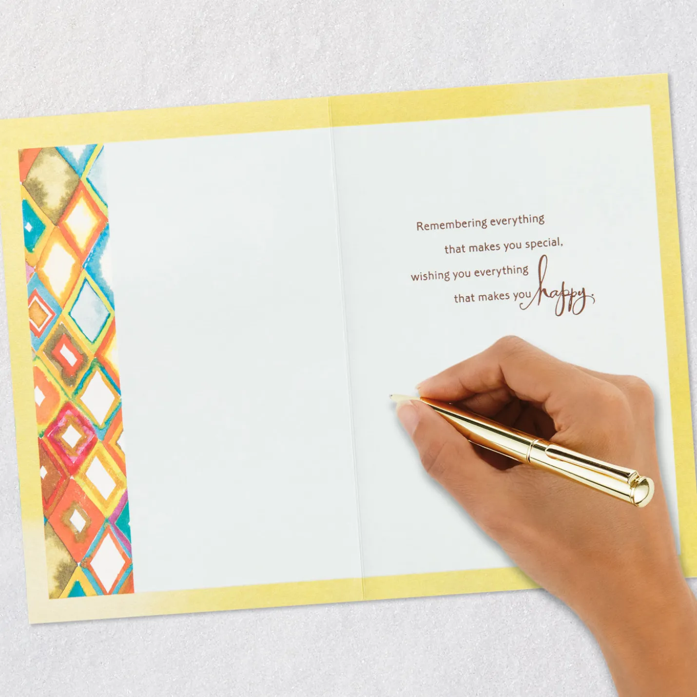 Wishing You Happiness Birthday Card