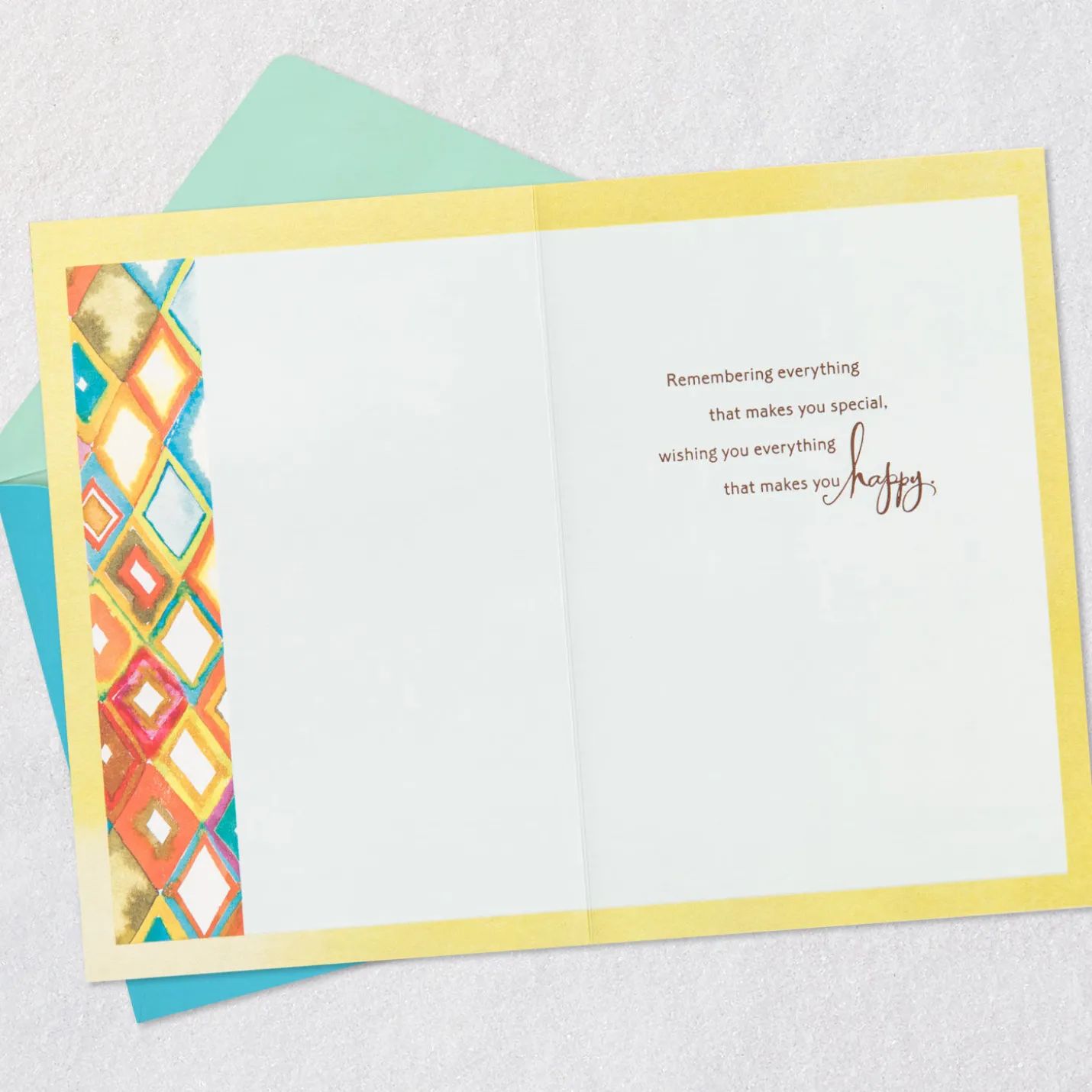 Wishing You Happiness Birthday Card