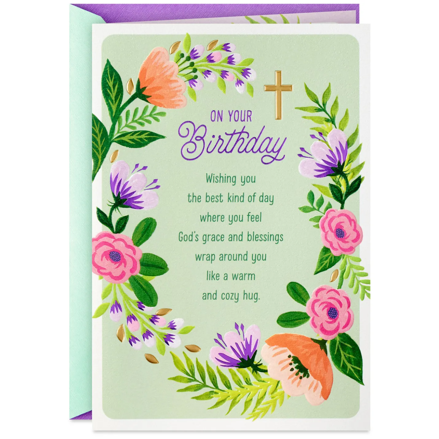 Wishing You the Best Kind of Day Religious Birthday Card