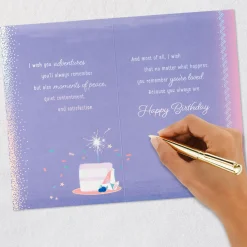 Wishing You Everything You Deserve Birthday Card for Sister