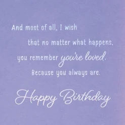 Wishing You Everything You Deserve Birthday Card for Sister