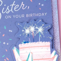 Wishing You Everything You Deserve Birthday Card for Sister