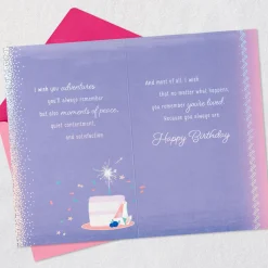 Wishing You Everything You Deserve Birthday Card for Sister