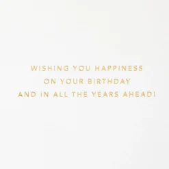 Wishing You Happiness 18th Birthday Card