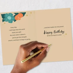 Wishing You Joy and Blessings Birthday Card for Daughter