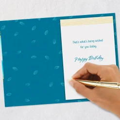 Wishing You Whatever Makes You Feel Happy Birthday Card for Nephew