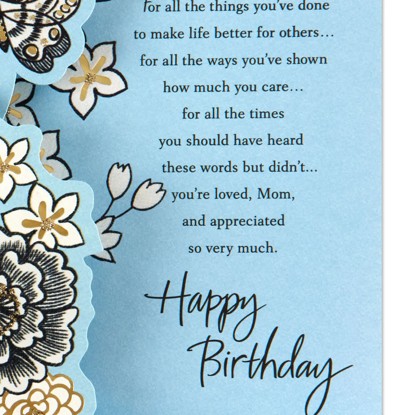 With Love and Thanks Pop-Up Birthday Card for Mom