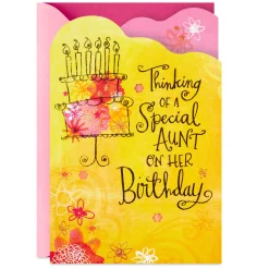 With Warmth and Affection Birthday Card for Aunt