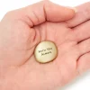With You Always Metal Pocket Token