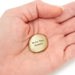 With You Always Metal Pocket Token