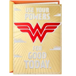 Wonder Woman™ Inspirational Goddess Birthday Card for Her