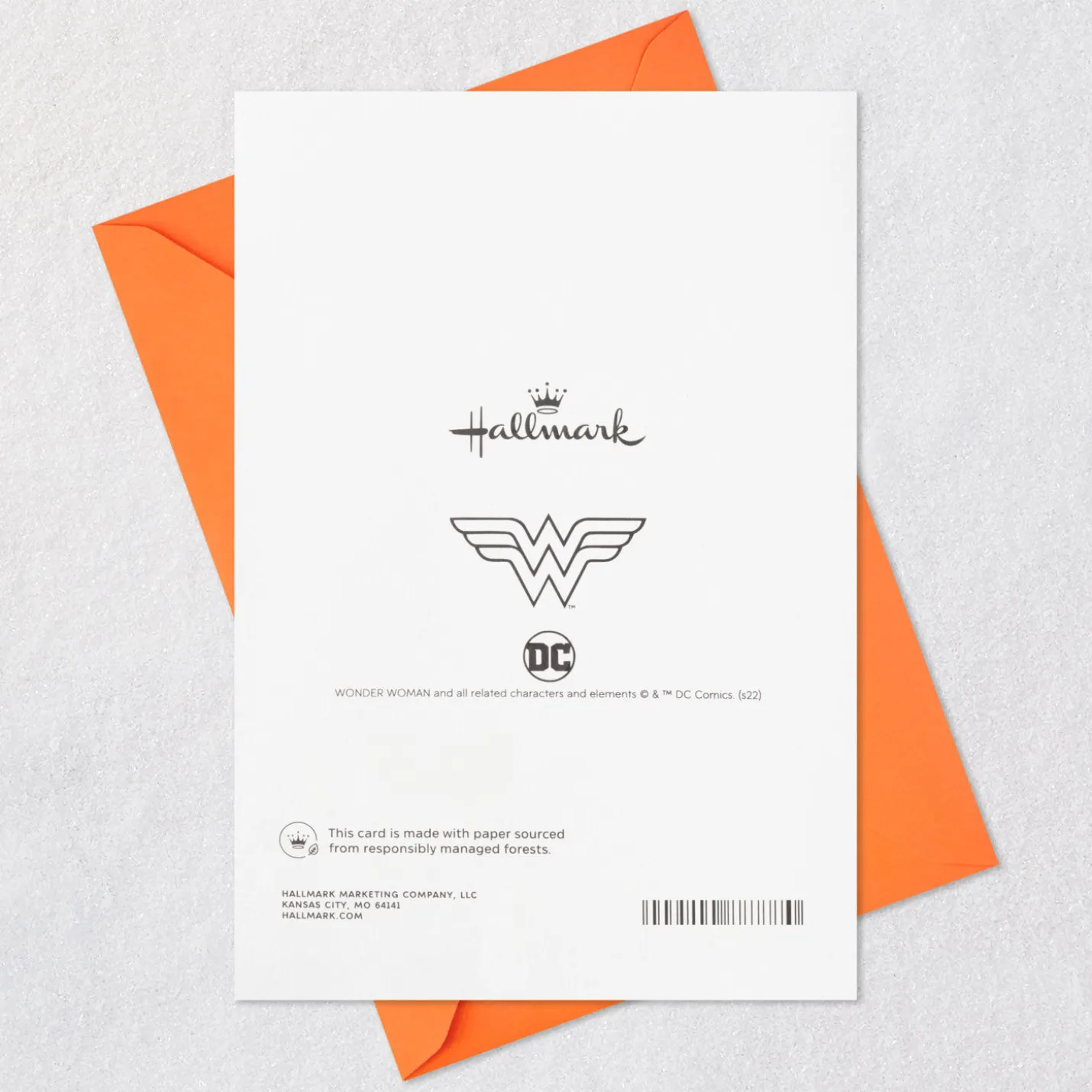 Wonder Woman™ Inspirational Goddess Birthday Card for Her