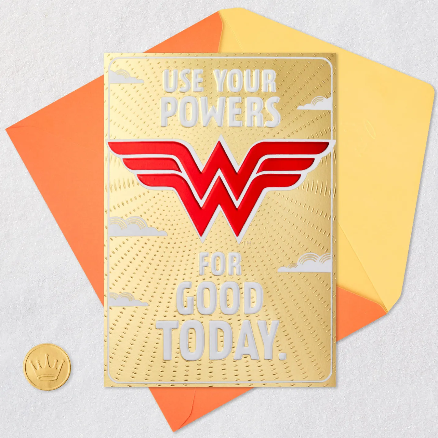 Wonder Woman™ Inspirational Goddess Birthday Card for Her