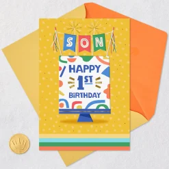 Wonderful Ways 1st Birthday Card for Son