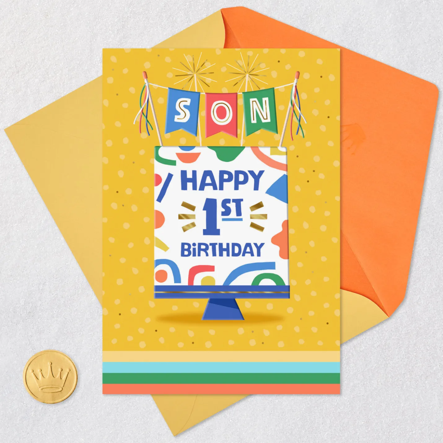 Wonderful Ways 1st Birthday Card for Son