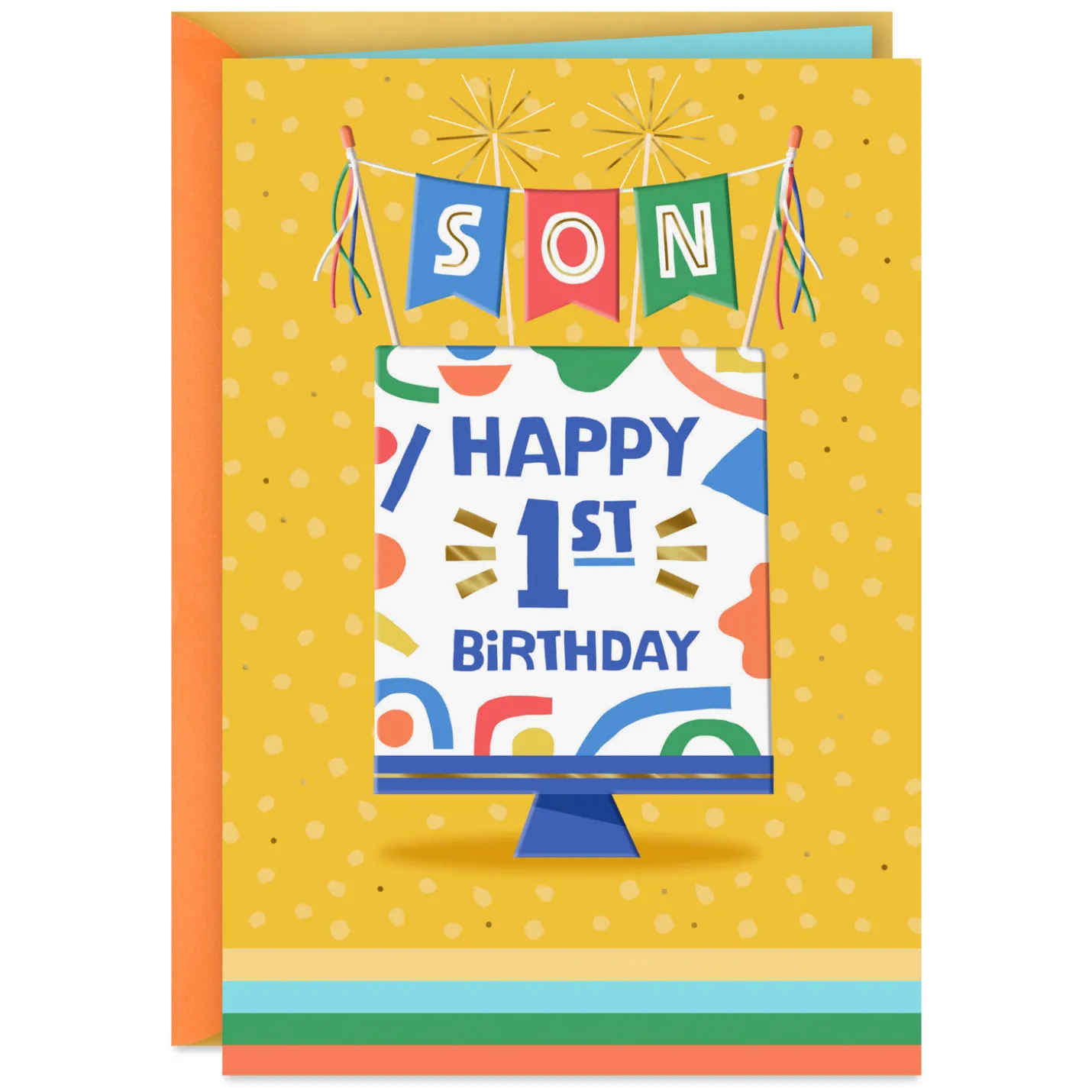 Wonderful Ways 1st Birthday Card for Son