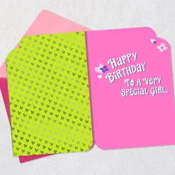 Wonderfully Unique You Birthday Card for Girls