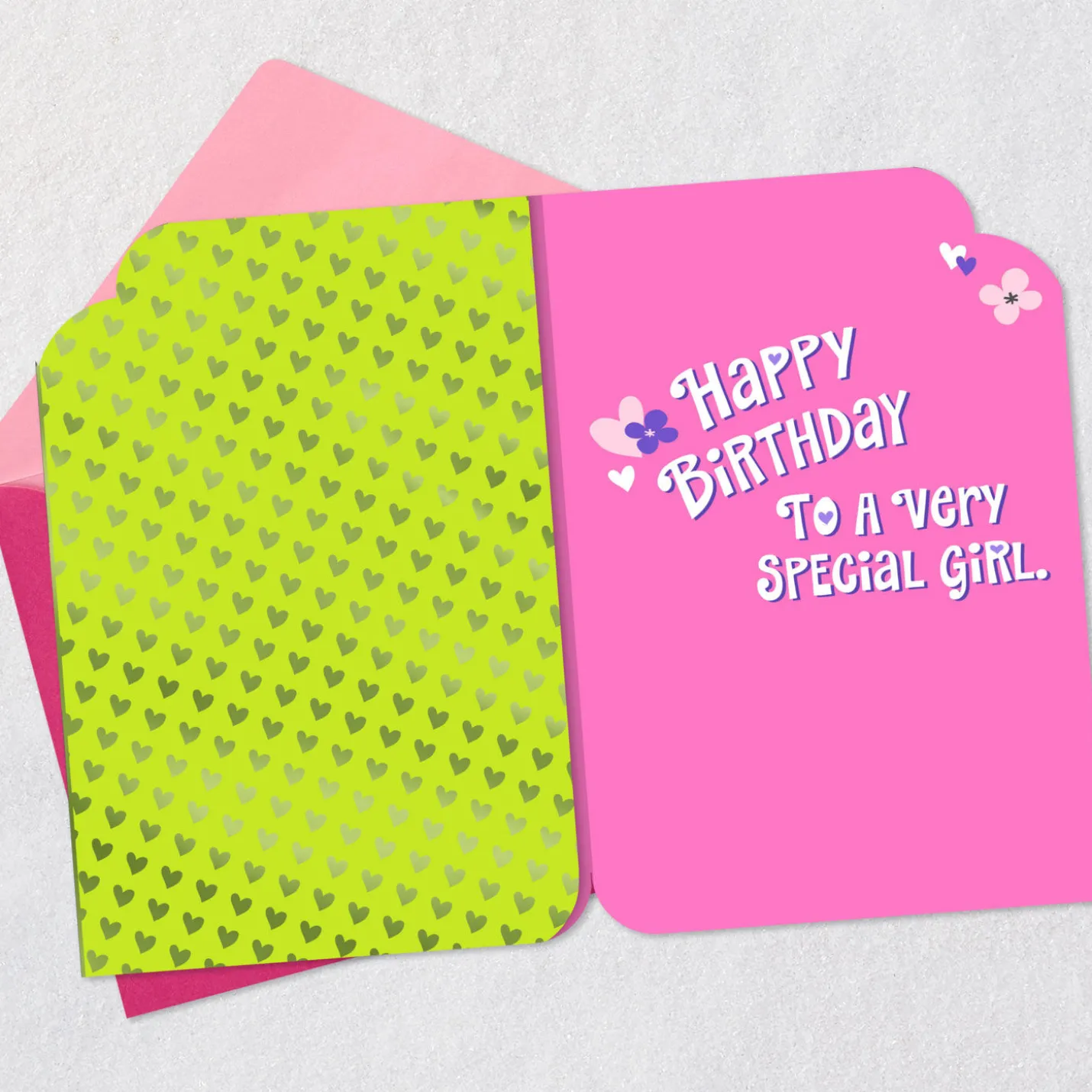 Wonderfully Unique You Birthday Card for Girls