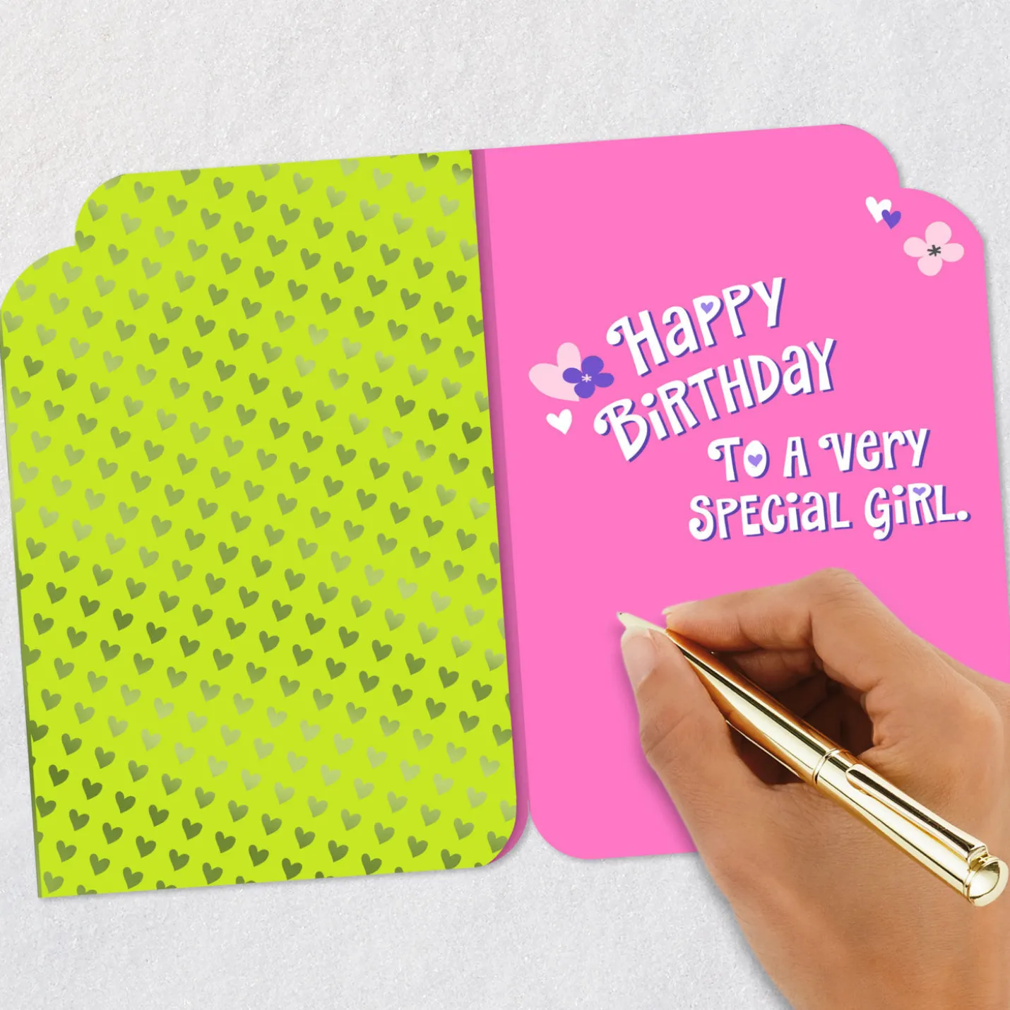 Wonderfully Unique You Birthday Card for Girls