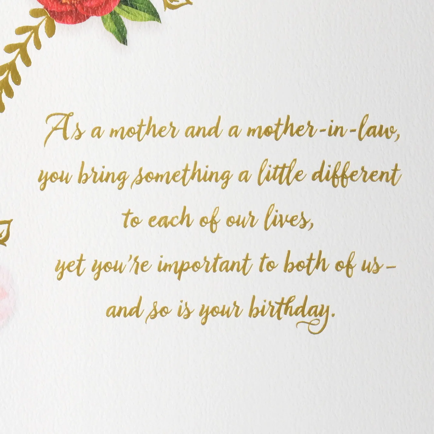 Wonderful Mother and Mother-in-Law Birthday Card From Couple