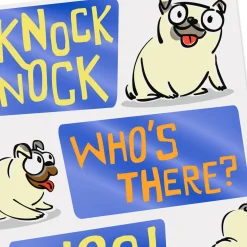 Woo Hoo Knock Knock Joke Funny Birthday Card