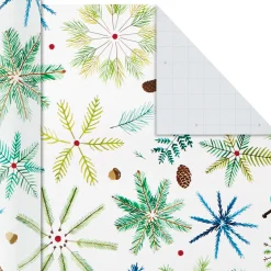Woodland Charm 4-Pack Holiday Wrapping Paper Assortment, 120 sq. ft.