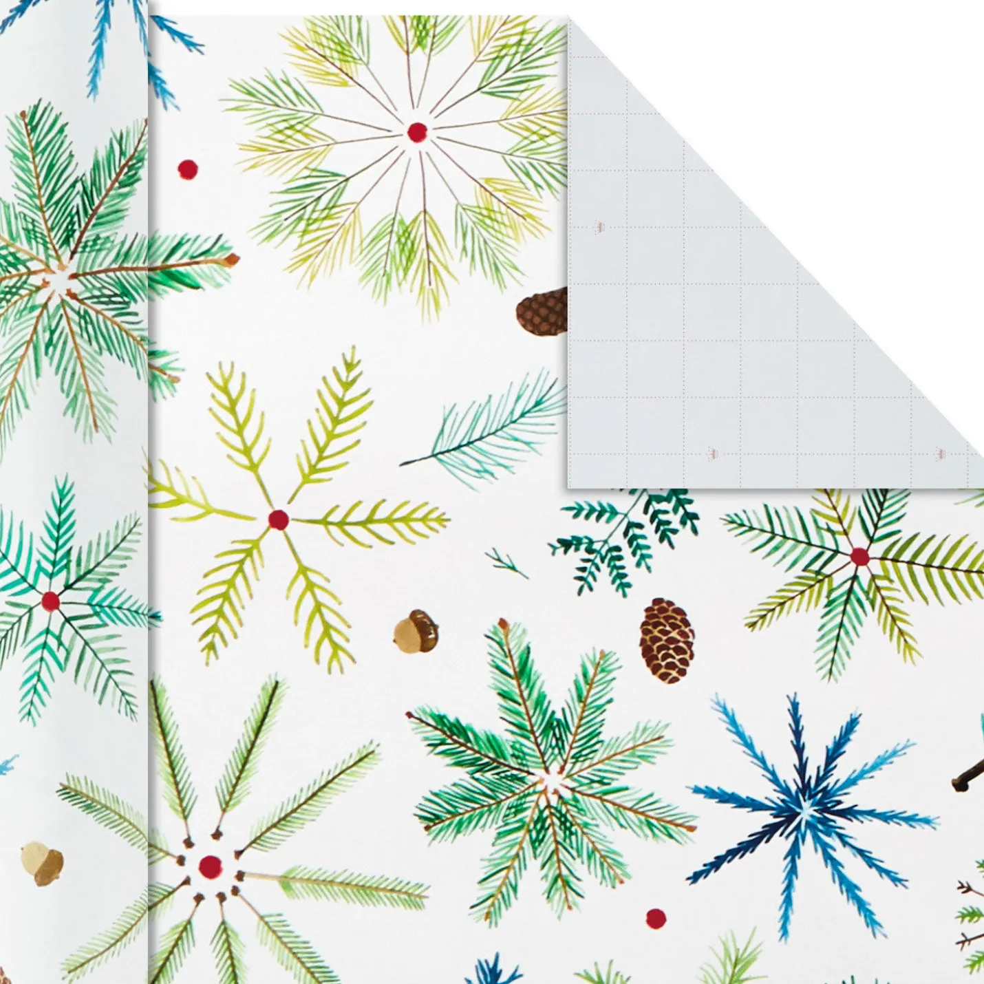 Woodland Charm 4-Pack Holiday Wrapping Paper Assortment, 120 sq. ft.