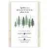 Woodland Flat Wedding Invitation