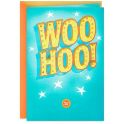 Woo-Hoo for You Musical Birthday Card With Lights