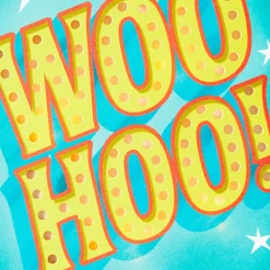 Woo-Hoo for You Musical Birthday Card With Lights