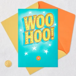 Woo-Hoo for You Musical Birthday Card With Lights