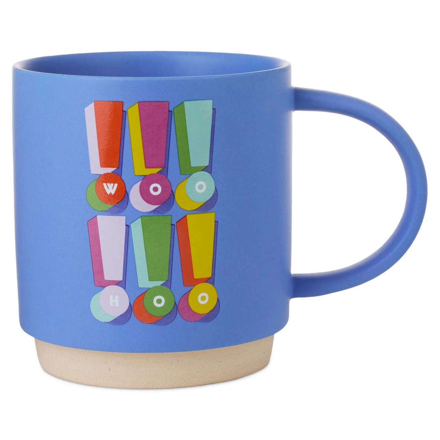 Woo Hoo Exclamation Points Mug, 16 oz.