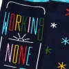 Working None to Five Retirement Novelty Crew Socks