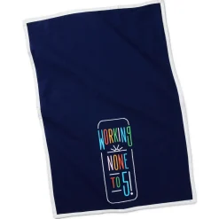 Working None to Five Tea Towel, 18x26