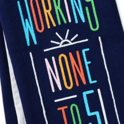Working None to Five Tea Towel, 18x26