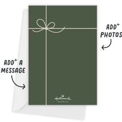 Wrapped in Plaid Flat Christmas Photo Card