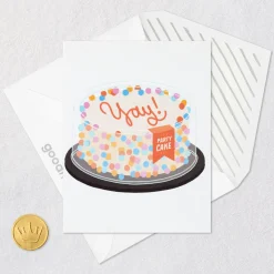 Yay Party Cake Celebration Card