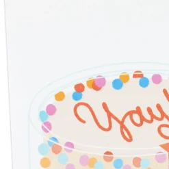 Yay Party Cake Celebration Card