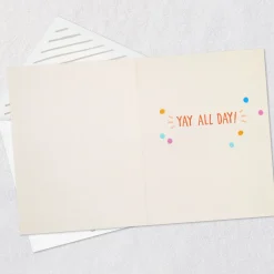 Yay Party Cake Celebration Card