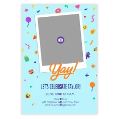Yay Icons Party Invitation