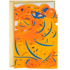 Year of the Tiger Chinese Zodiac Birthday Card