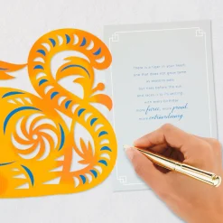 Year of the Tiger Chinese Zodiac Birthday Card