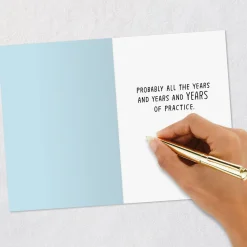 Years of Practice Funny Birthday Card