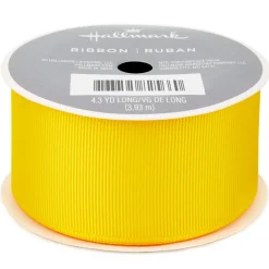 1.5" Yellow Grosgrain Ribbon, 12.9'