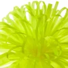 7" Yellow Looped Pom-Pom Gift Bow
