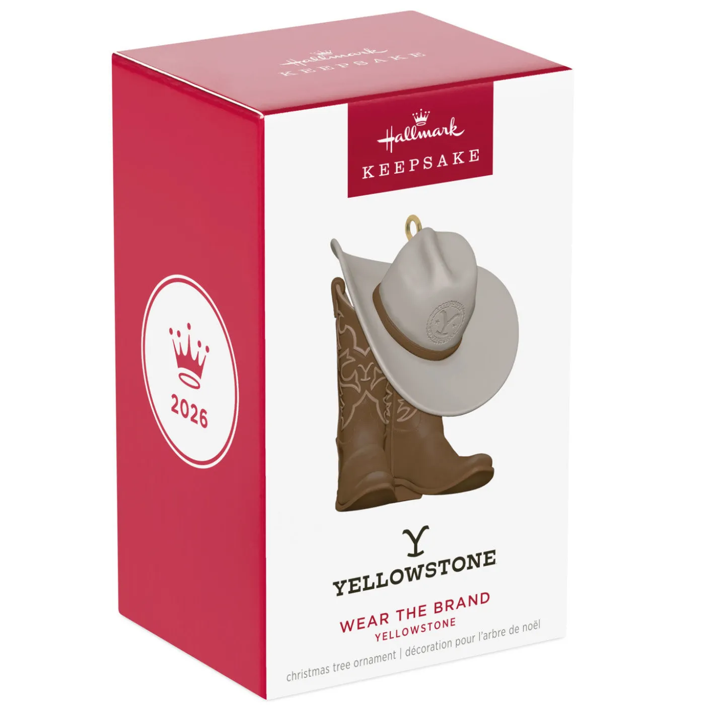 Yellowstone Wear the Brand Ornament