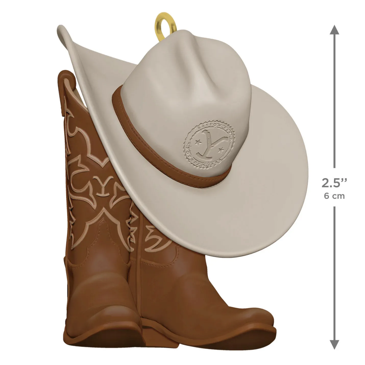 Yellowstone Wear the Brand Ornament