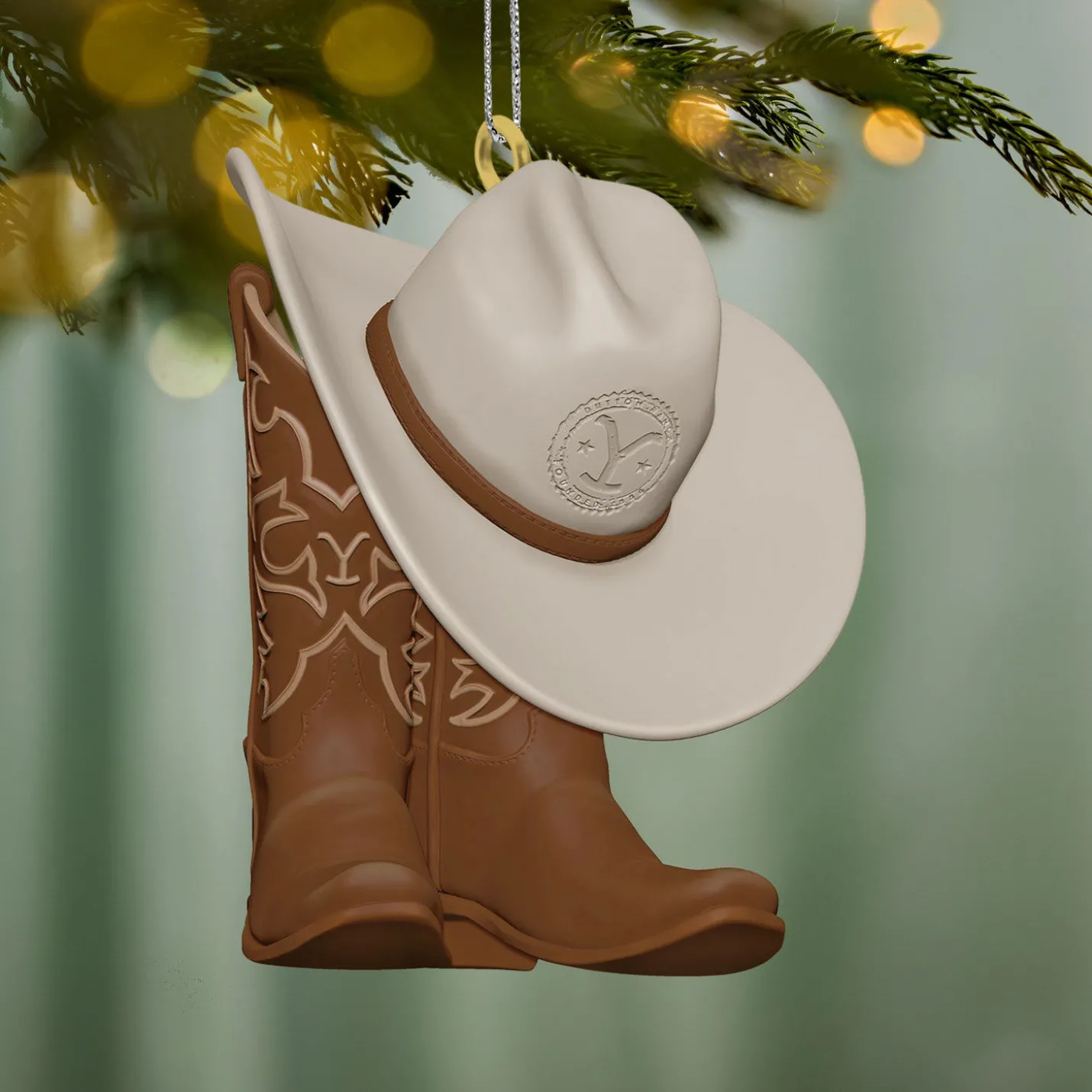 Yellowstone Wear the Brand Ornament