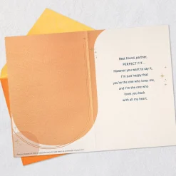 Yin and Yang Love Card with Pocket Tokens